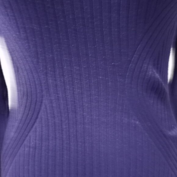 LANE BRYANT PURPLE POLO NECK LONG SLEEVE STRETCH WOMEN US 14|16 - Picture 6 of 9